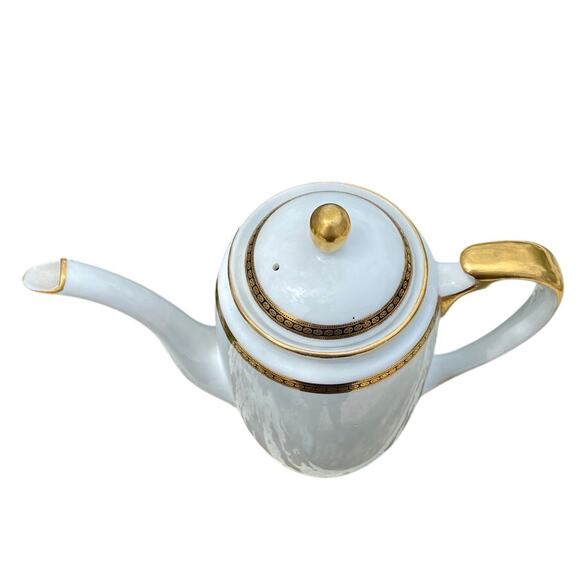 Nippon Noritake The Angora Coffee Server Pot Beautiful Estate Find Tea Service - Picture 2 of 15